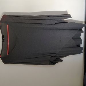 Grey layered top